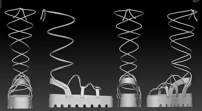 OFLSL26 - Bree Sandals Long