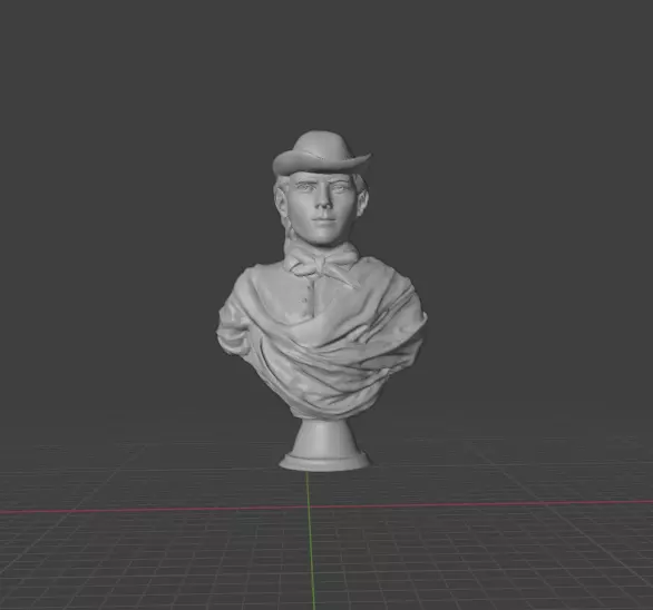 Jesse James 3D print model