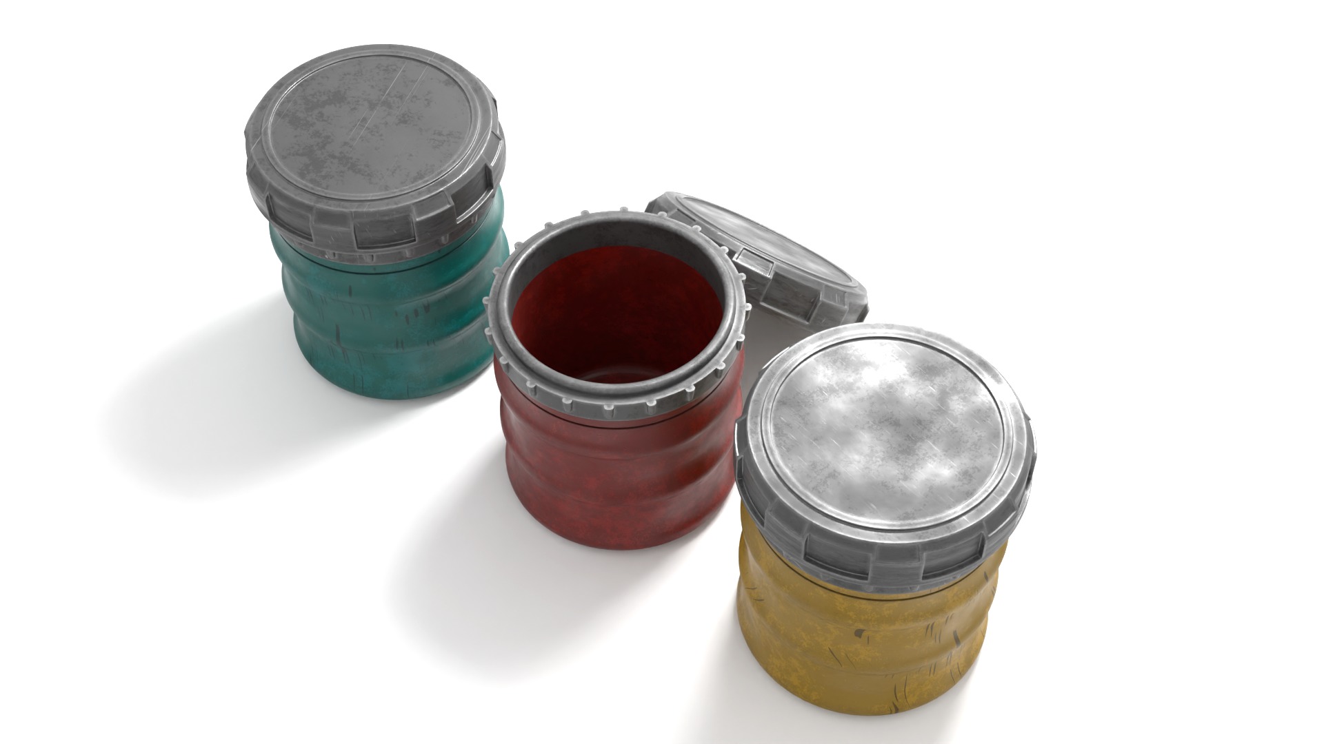 Docking Bay 7 Barrel 1-18 scale Kenner Hasbro Free 3D print model_3