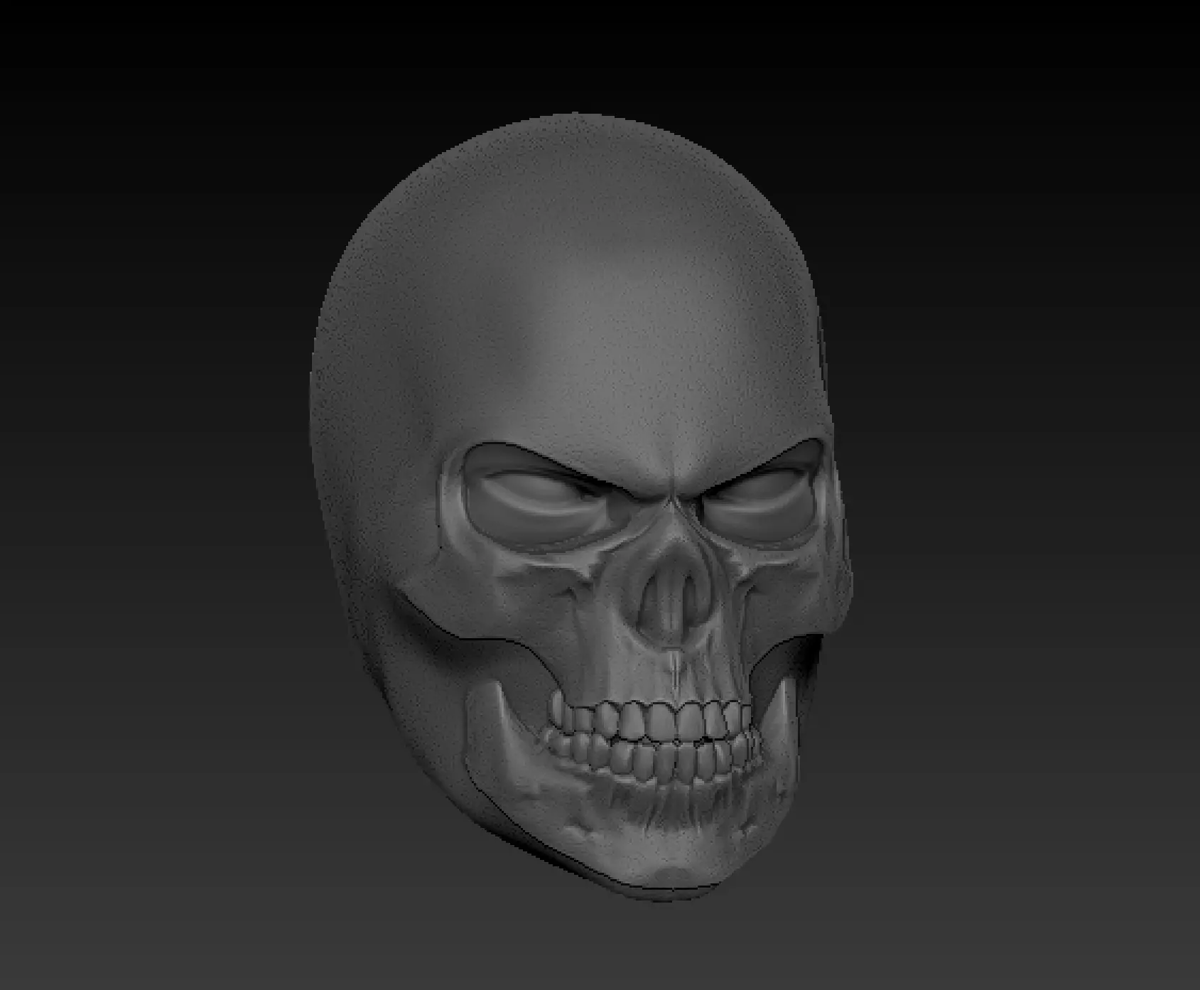 black mask roman sionis headsculpt 3D print model_0