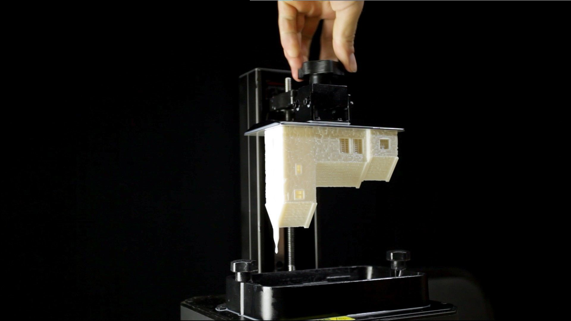 Old church HO scale for resin 3D printing 3D print model_2