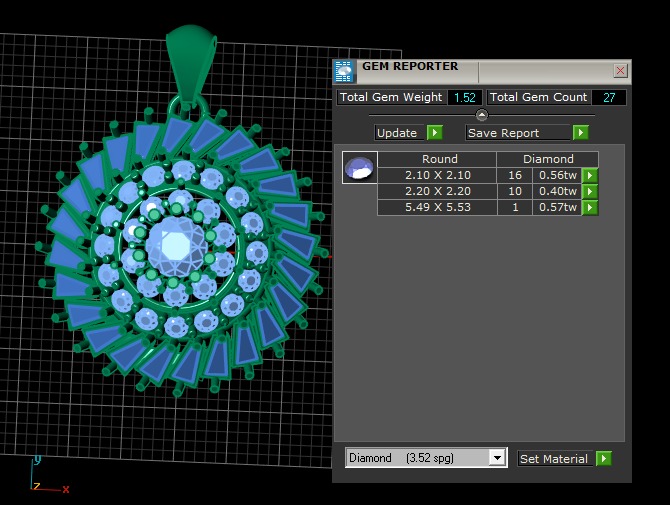 Stylish Colgante Pendant 3d Printable Model 3D print model_5