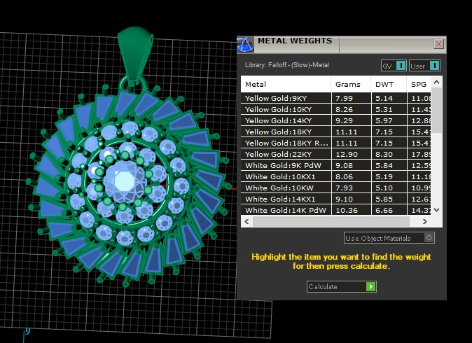 Stylish Colgante Pendant 3d Printable Model 3D print model_2