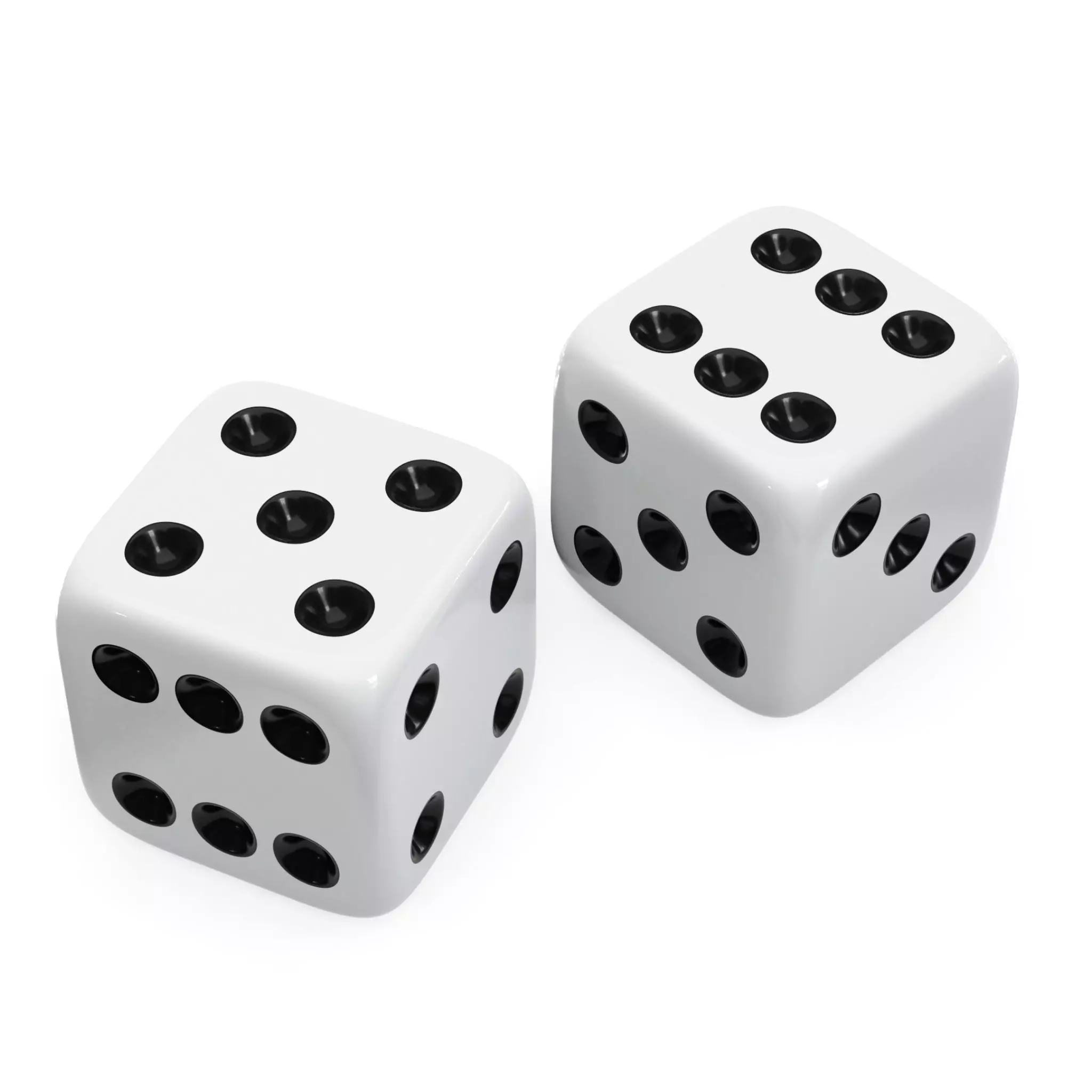 Game Dice 3D model