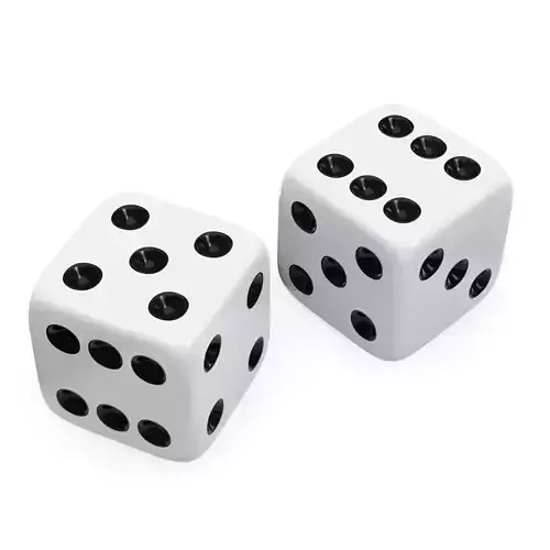 Game Dice 3D model