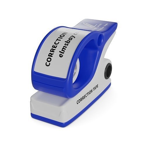 Other stationery Correction Tape 3D model