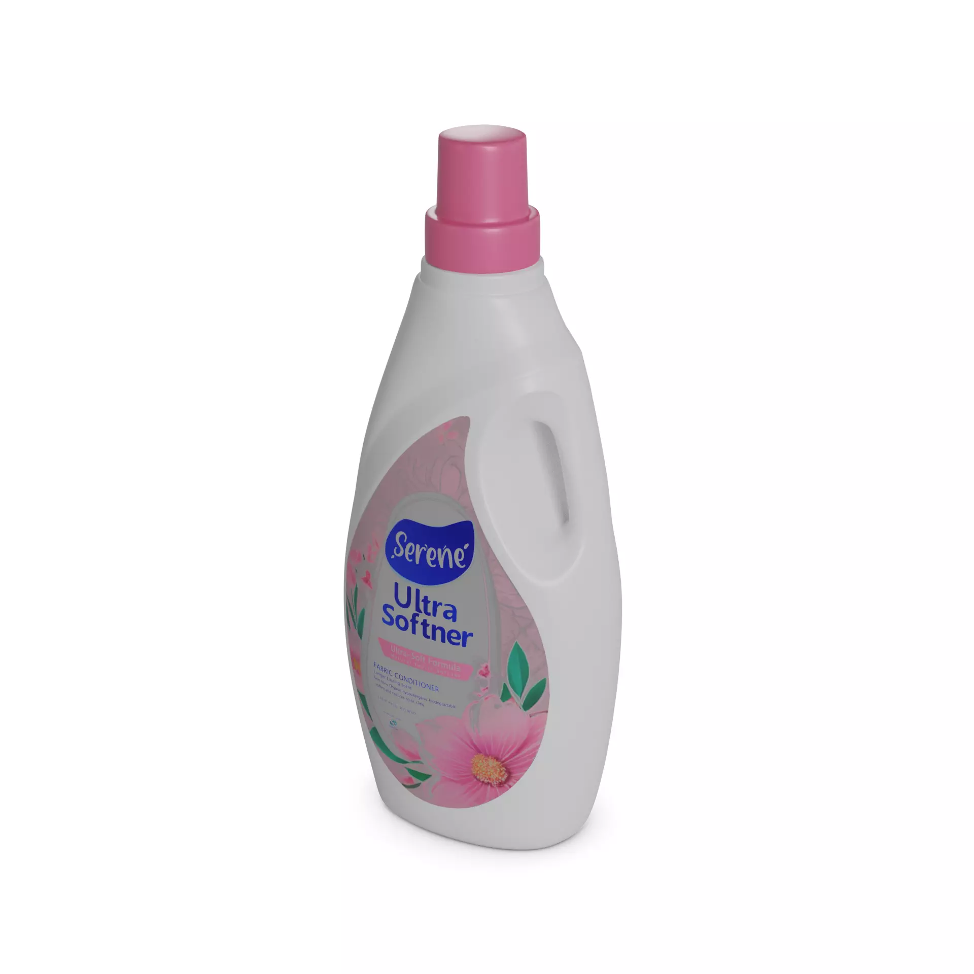 Clothing care Fabric Softener Low-poly 3D model_0