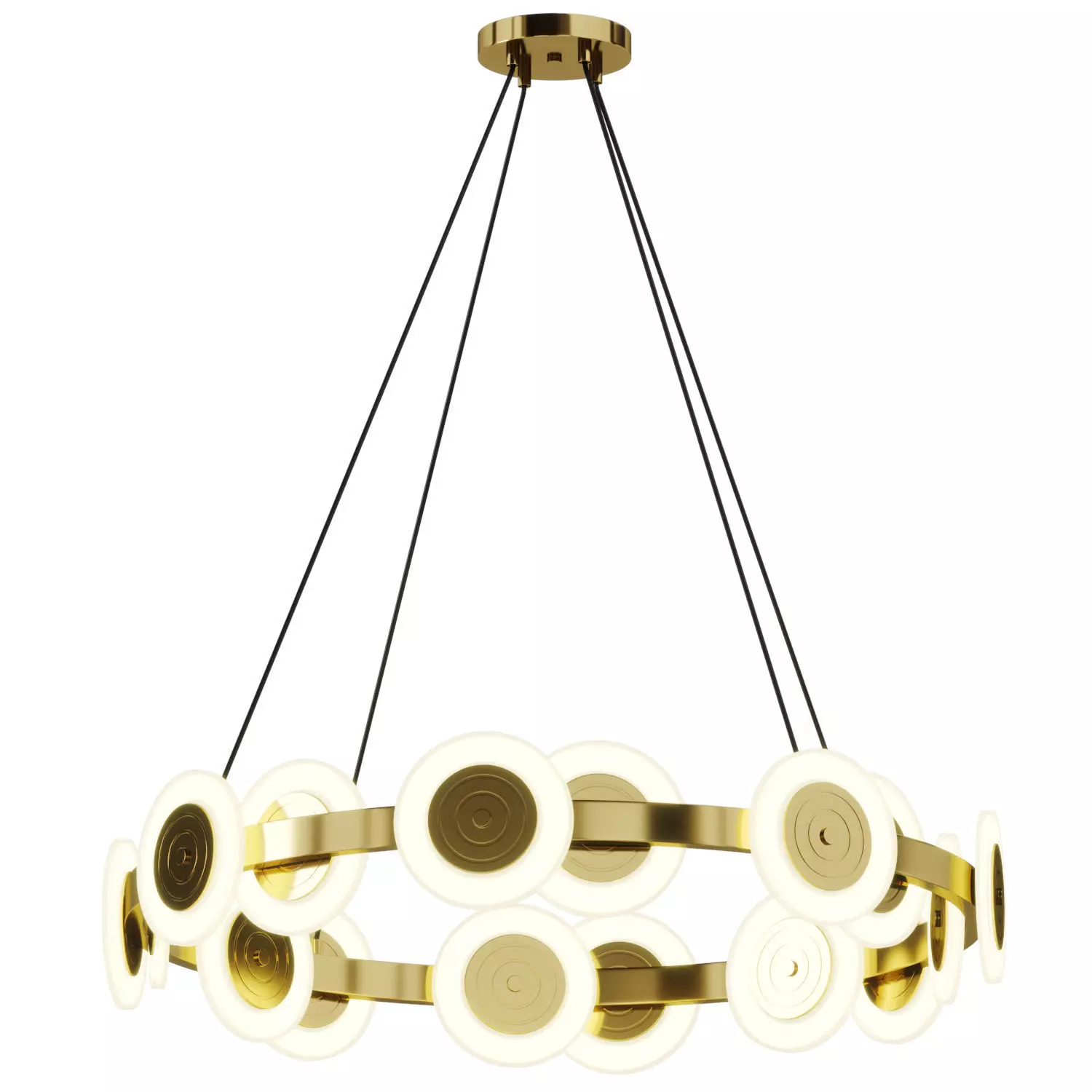 Samiya Chandelier Low-poly 3D model_0