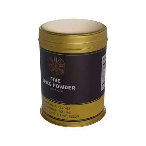 Pepper Five-Spice Powder Low-poly 3D model Pepper Five-Spice Powder Low-poly 3D model