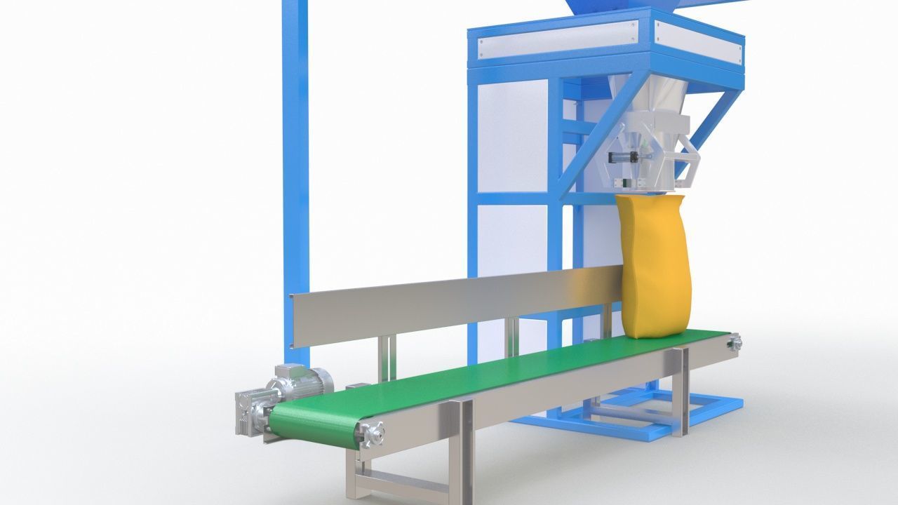  Packaging Machine 3D model_9
