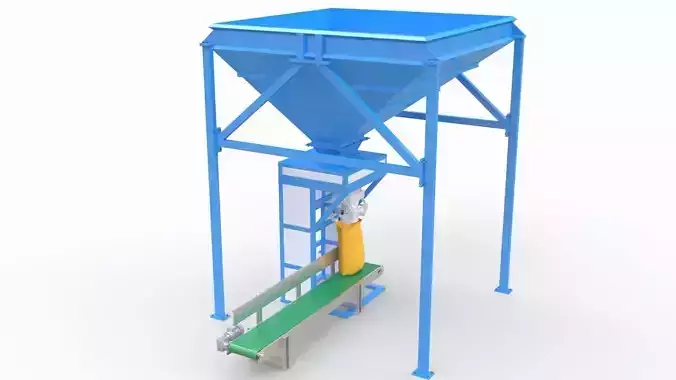  Packaging Machine 3D model