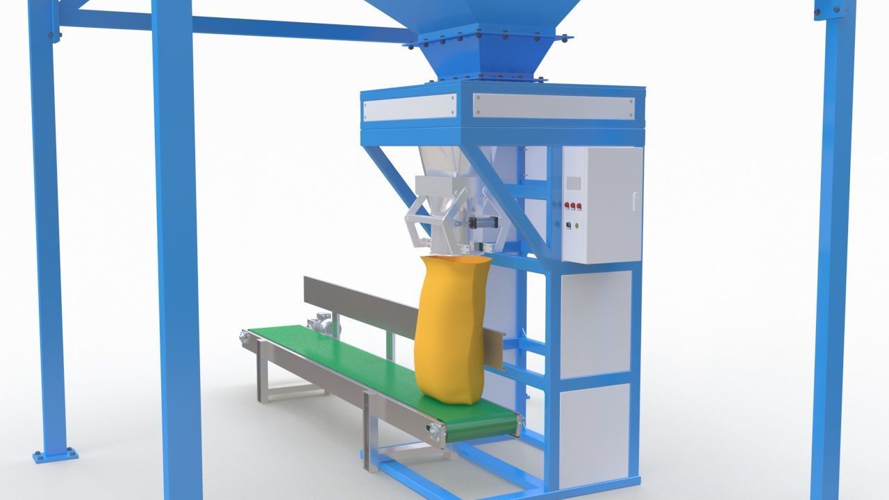  Packaging Machine 3D model_8