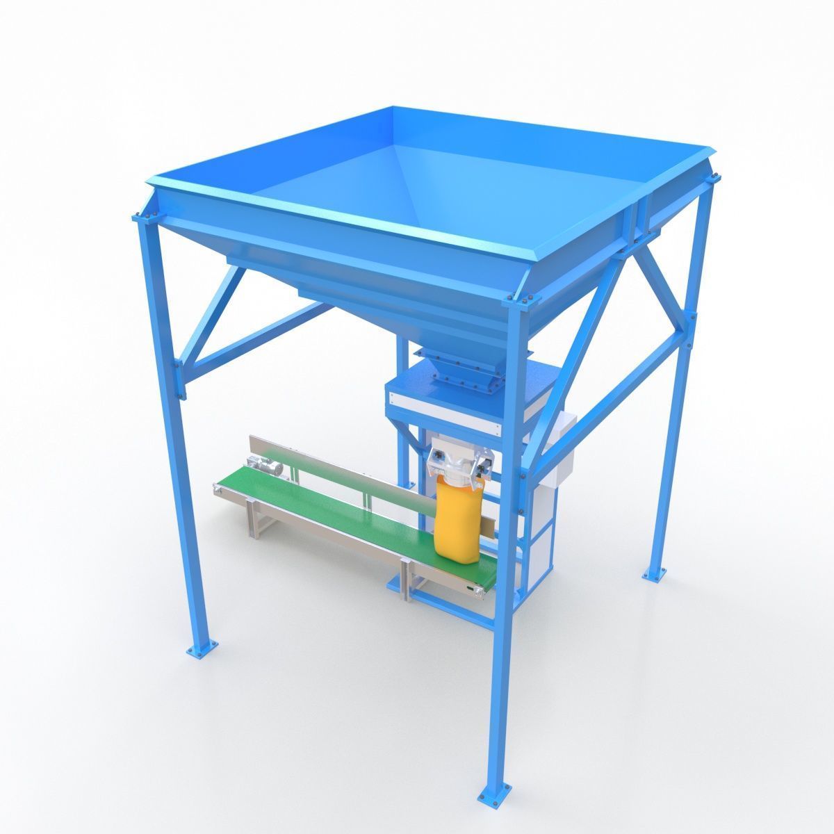  Packaging Machine 3D model_1