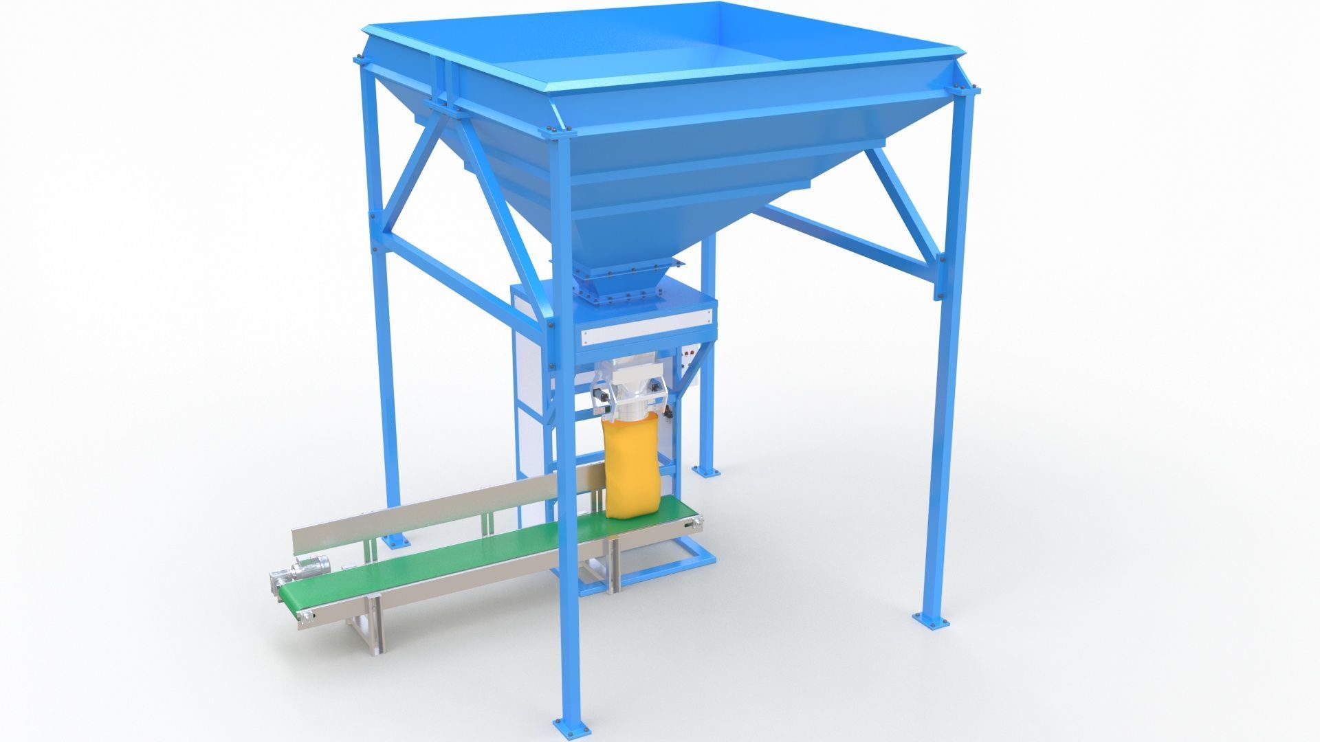  Packaging Machine 3D model_2