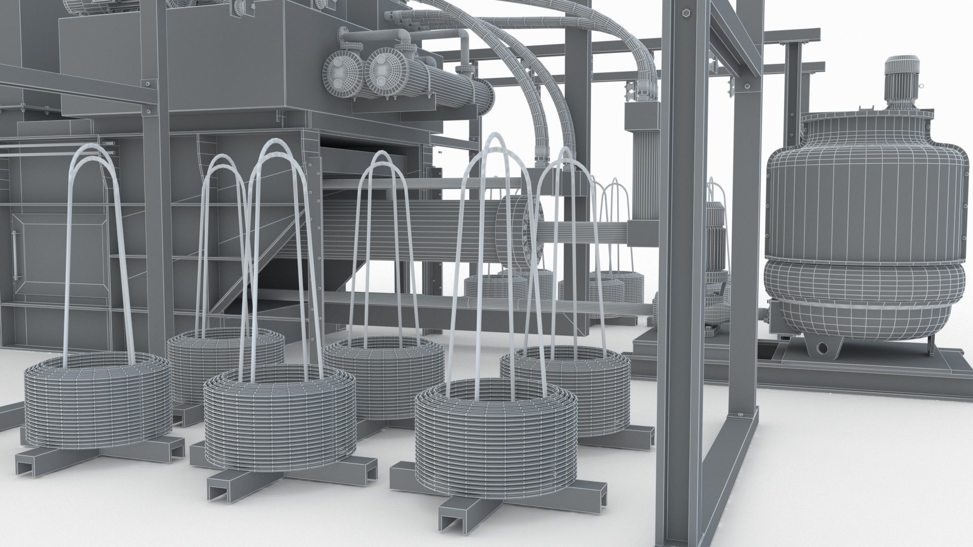 Industrial Packaging Machine 3D model_23