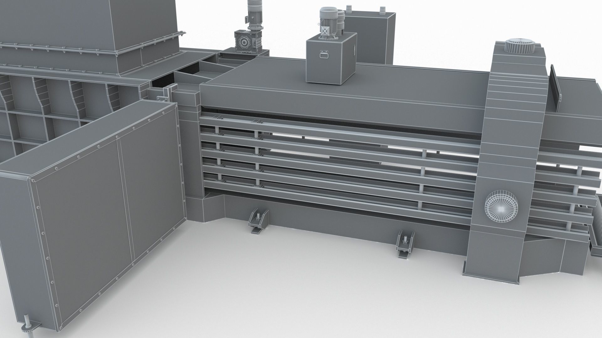 Industrial Packaging Machine 3D model_20