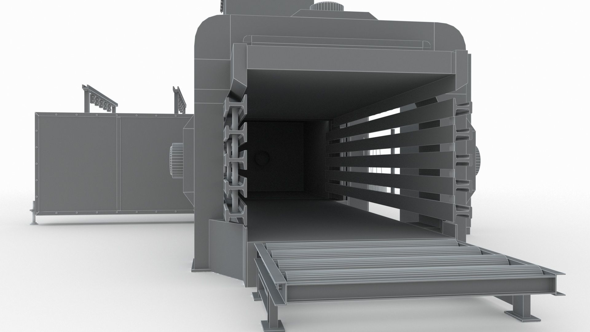 Industrial Packaging Machine 3D model_21