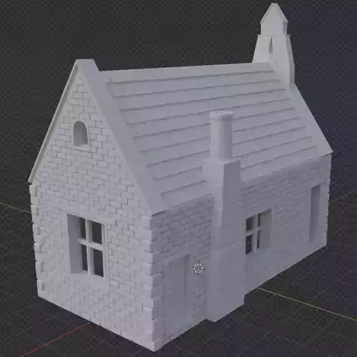 Old school building HO scale resin 3D printing