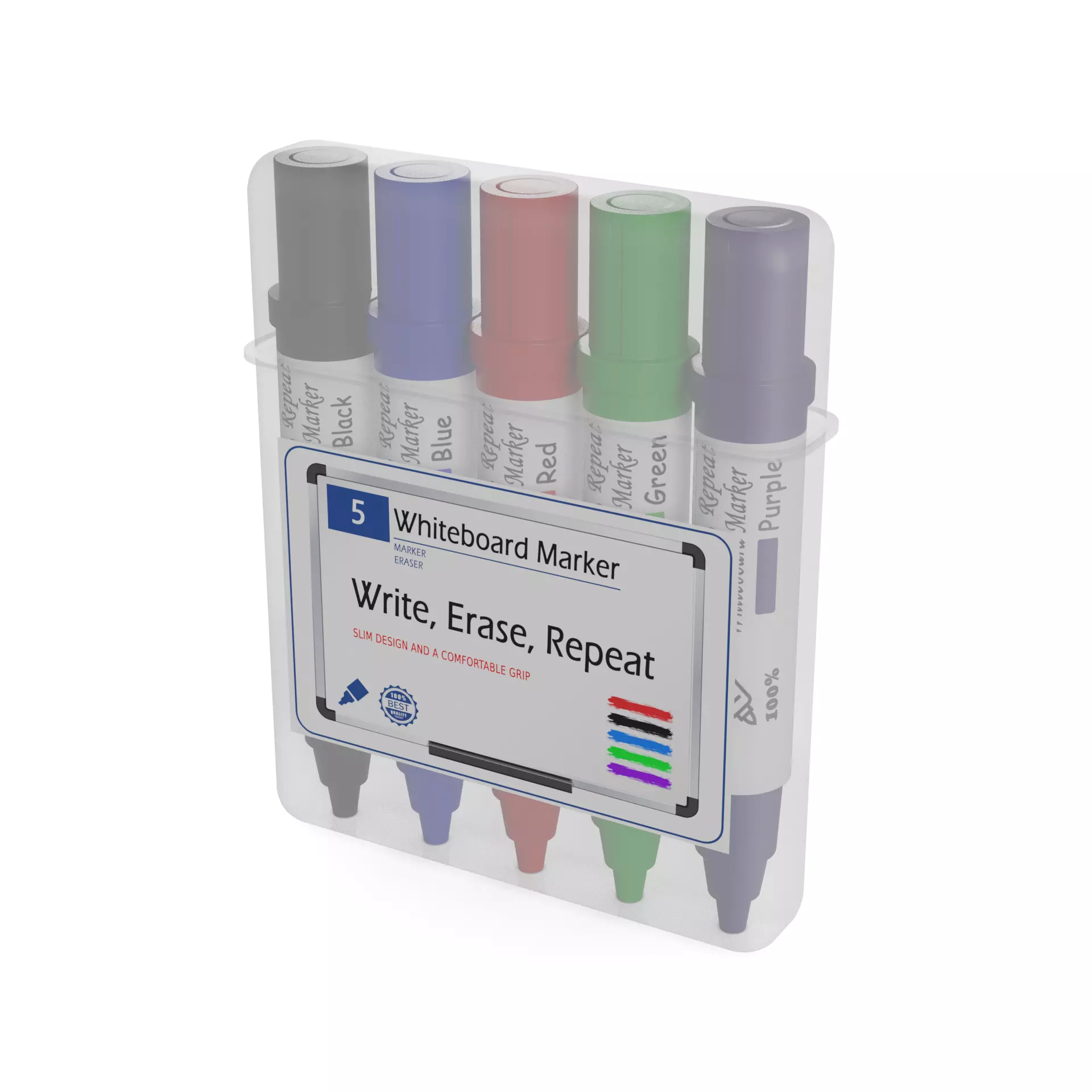 Whiteboard Marker 3D model_0