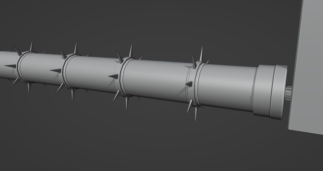 Wooden Trap 2 Low-poly 3D model_9