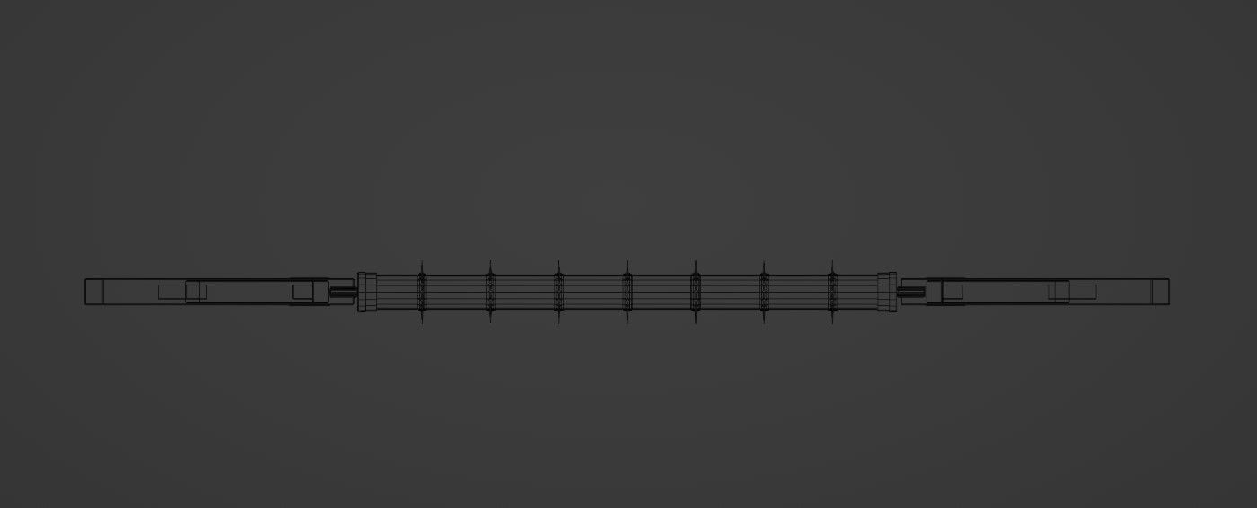 Wooden Trap 2 Low-poly 3D model_12