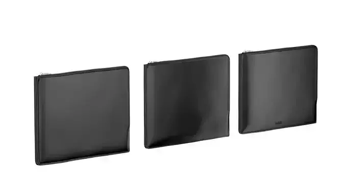 3 Laptop Cases Set Black