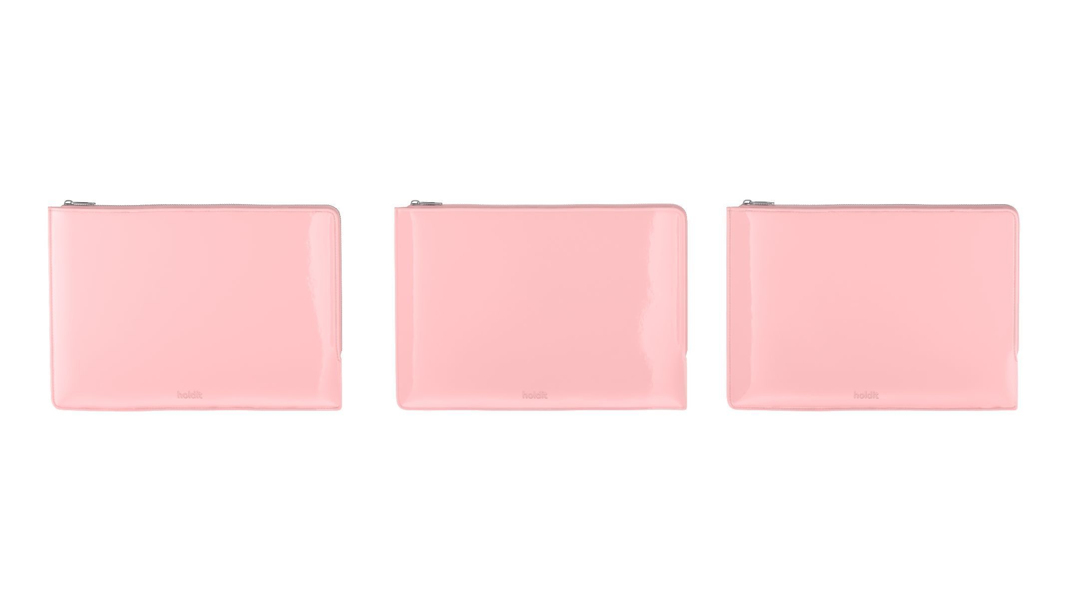 3 Laptop Cases Set  Pink 3D model_1