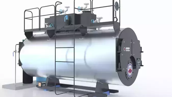 Industrial Boiler 3D model