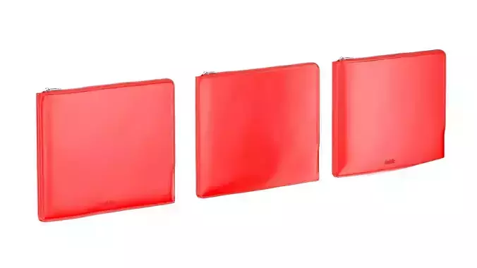 3 Laptop Cases Set Red