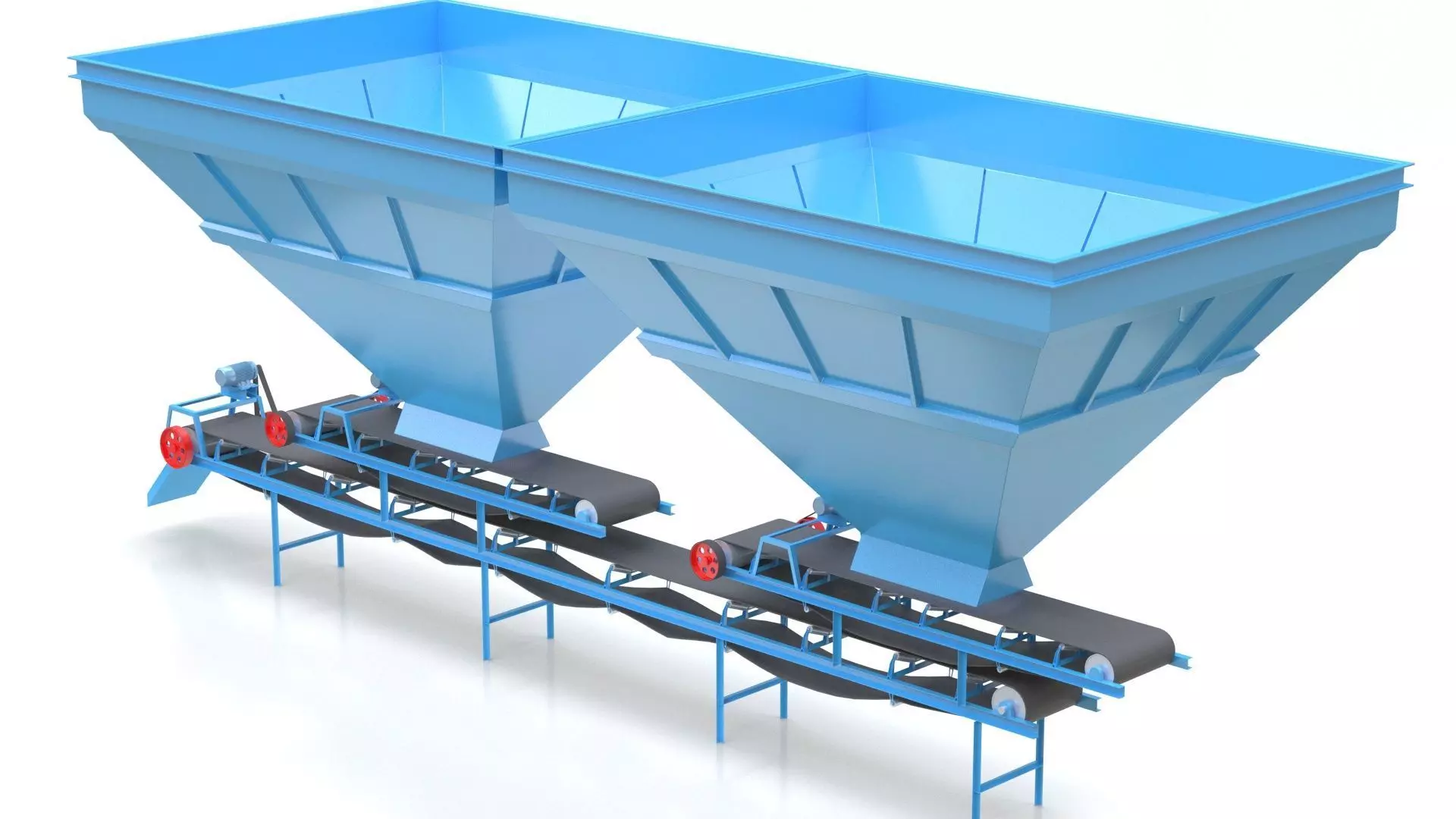 Coal Blending Machine For Silo 3D model_0