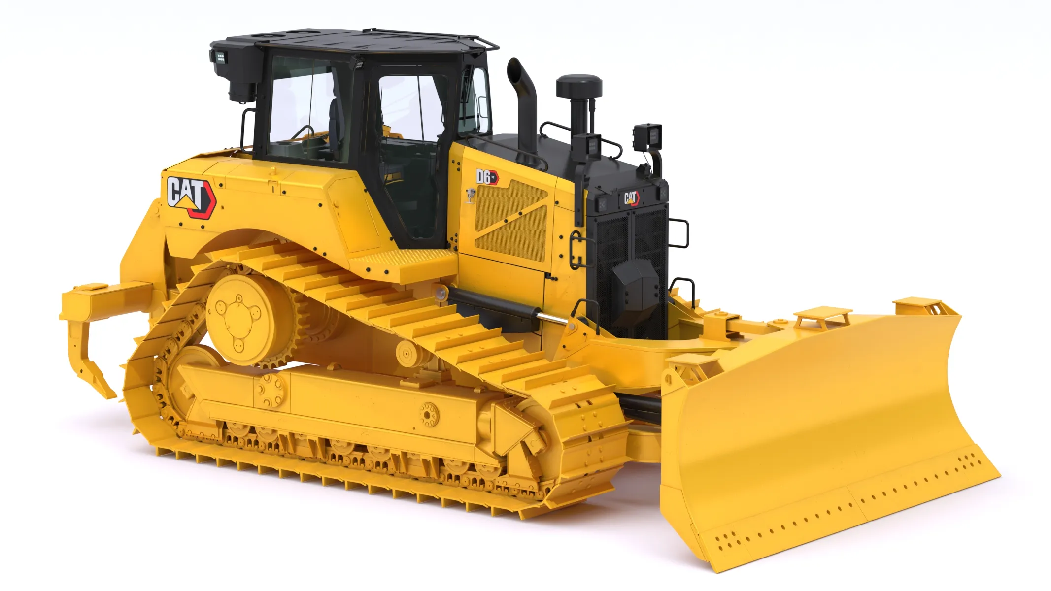 CAT Medium Dozer D6 XE Tier 4 Stage V 3D model