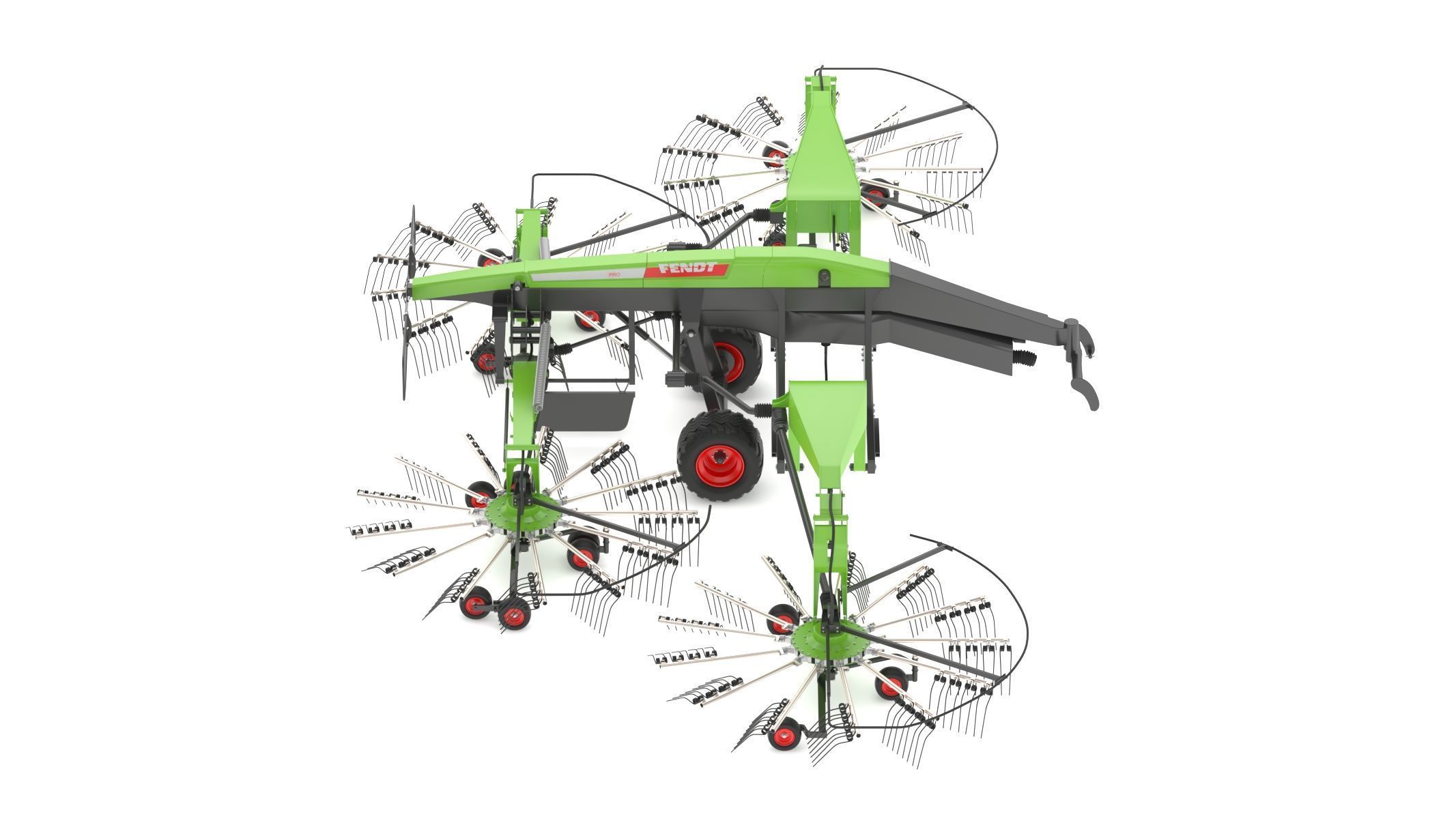 Fendt Former Rakes 3D model_6