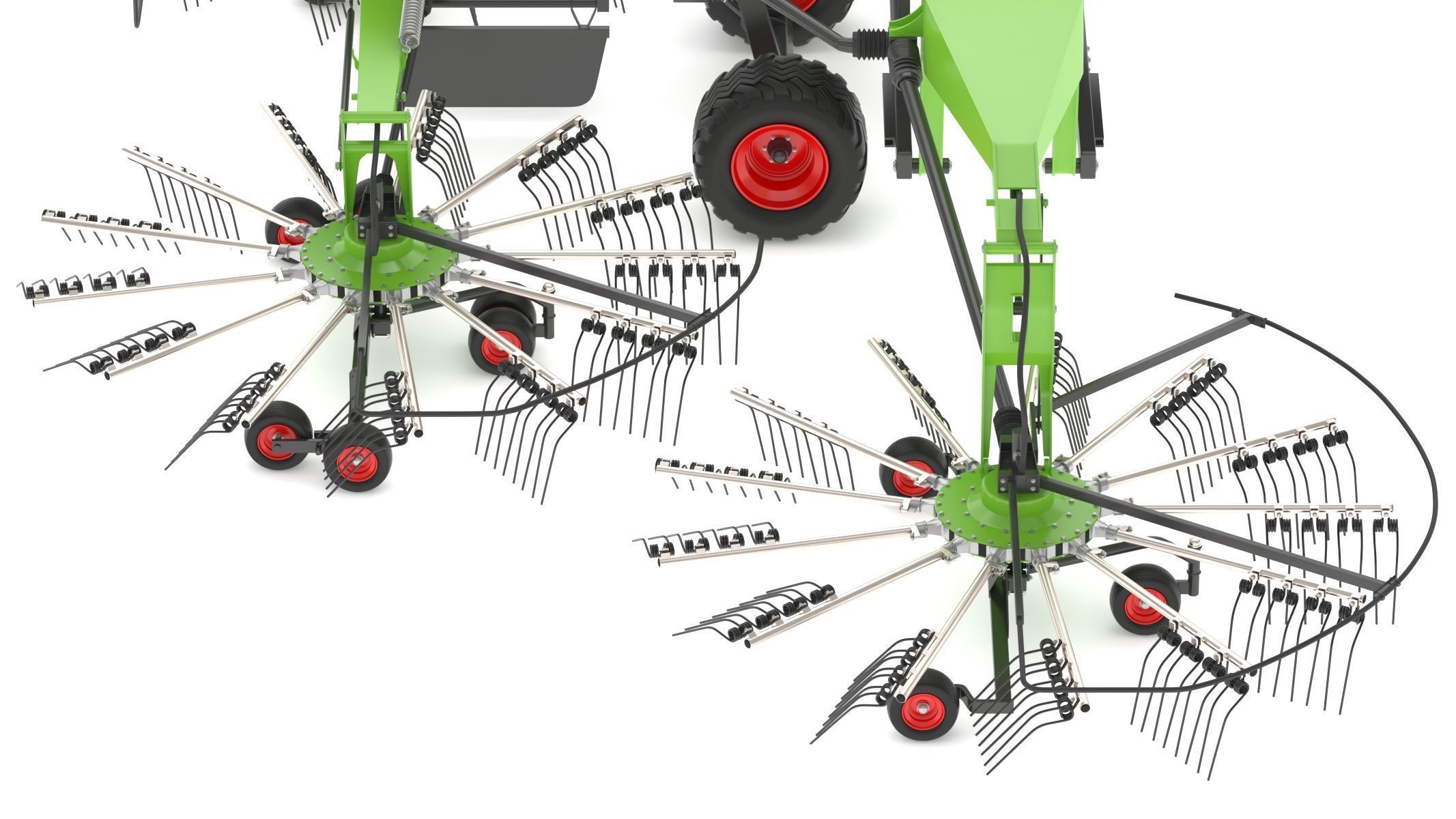 Fendt Former Rakes 3D model_16