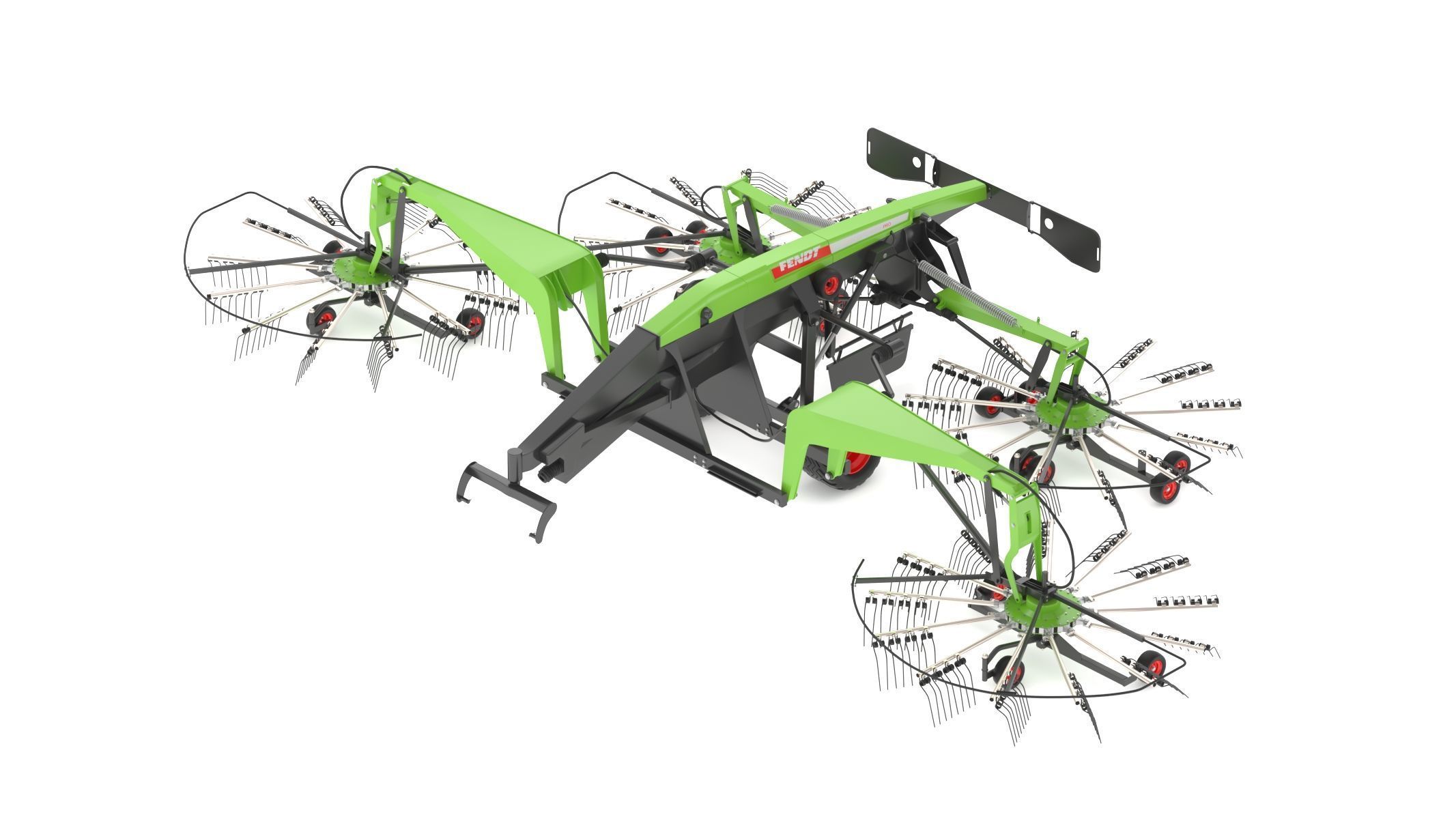 Fendt Former Rakes 3D model_3