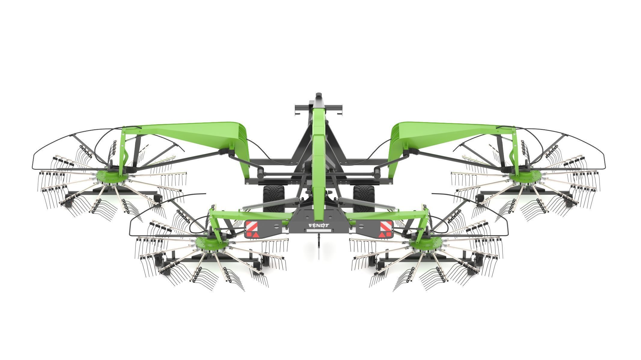 Fendt Former Rakes 3D model_1