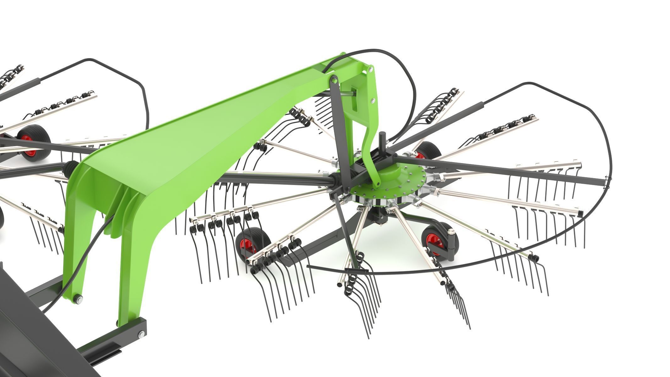 Fendt Former Rakes 3D model_15