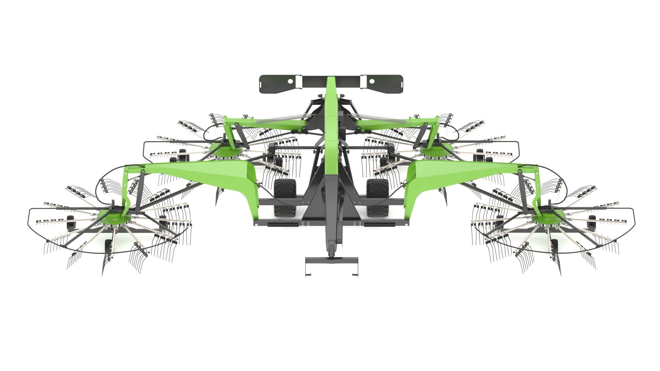 Fendt Former Rakes 3D model_4