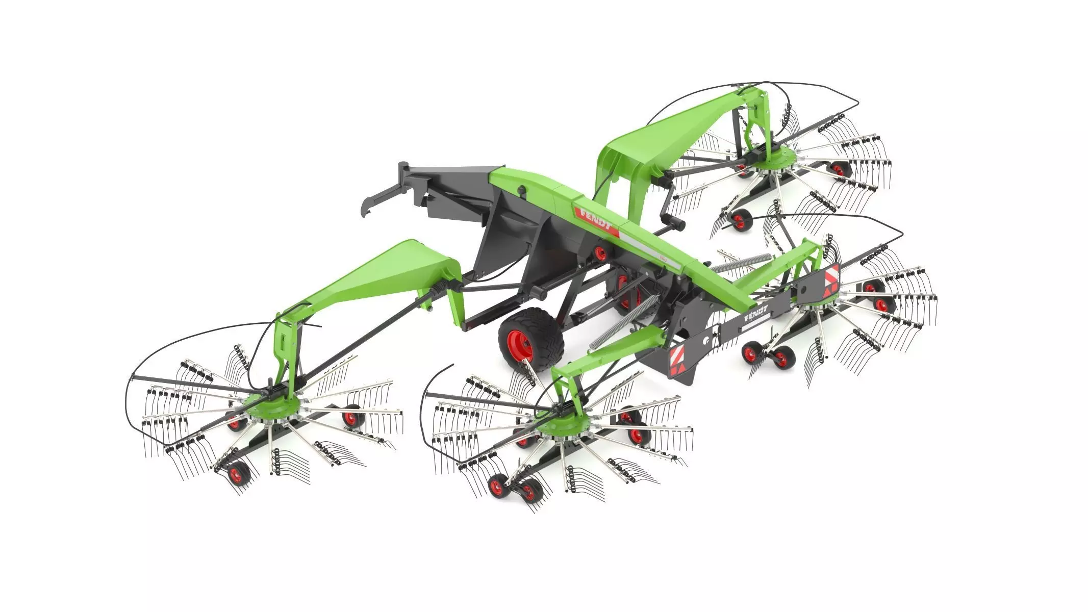 Fendt Former Rakes 3D model_0