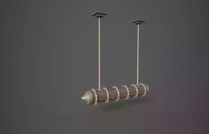 Trap 6 Low-poly 3D model