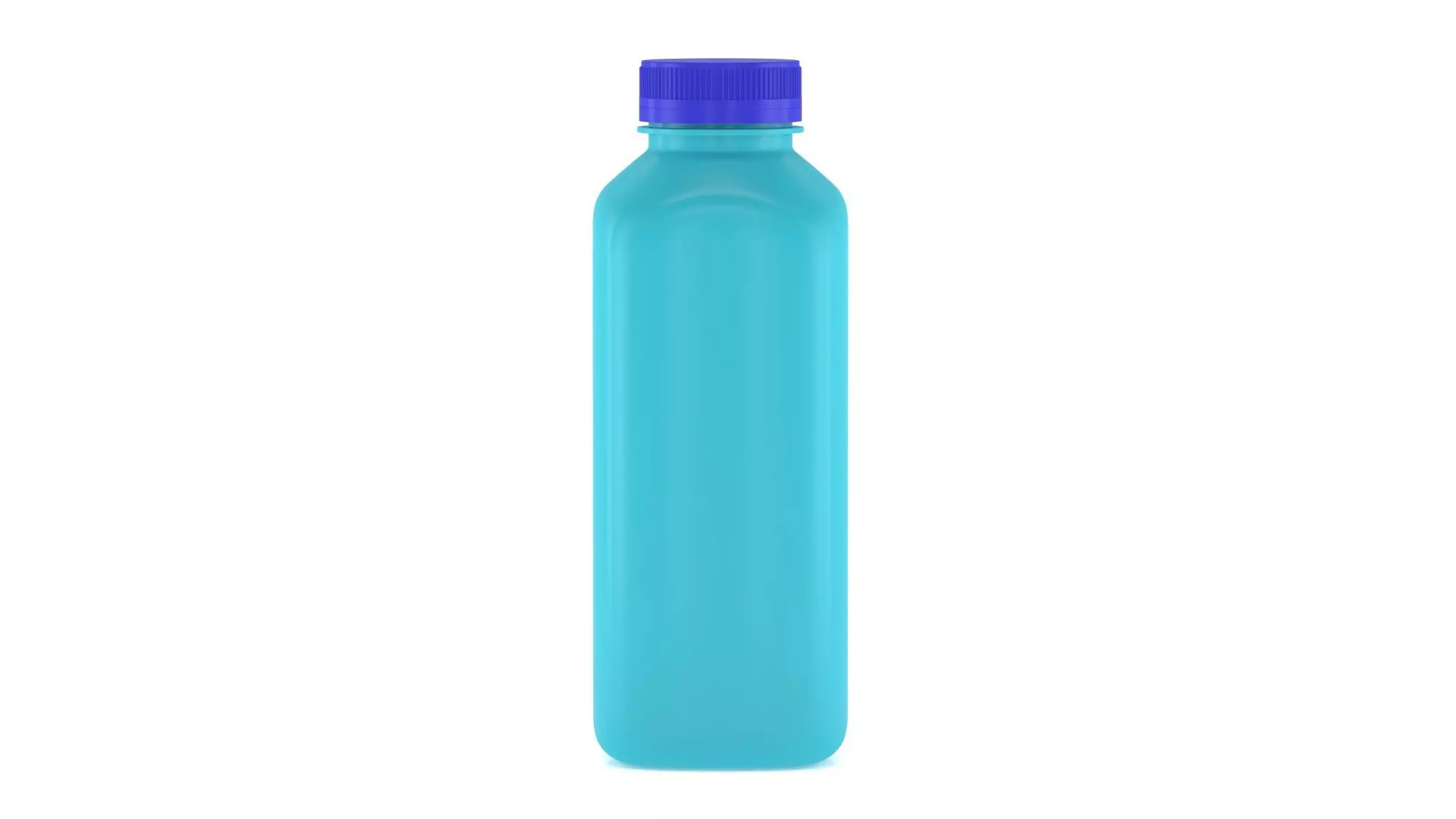 Square Bottle 010 3D model_0