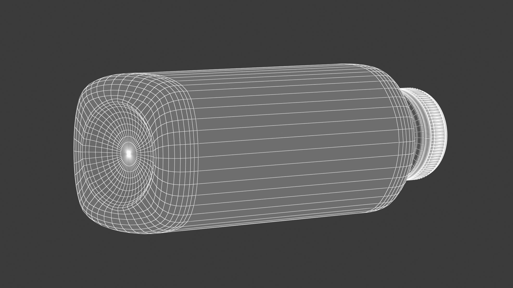 Square Bottle 010 3D model_9