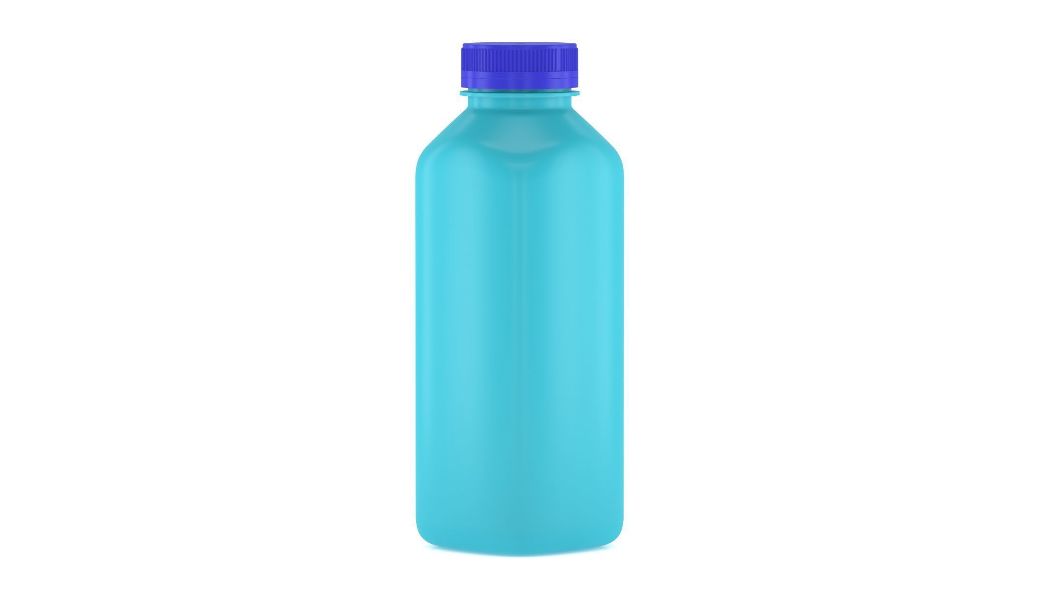 Square Bottle 010 3D model_1