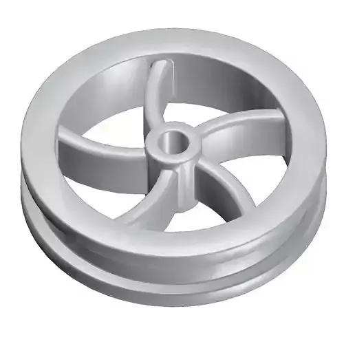 Games Flywheel Toy Low-poly 3D model
