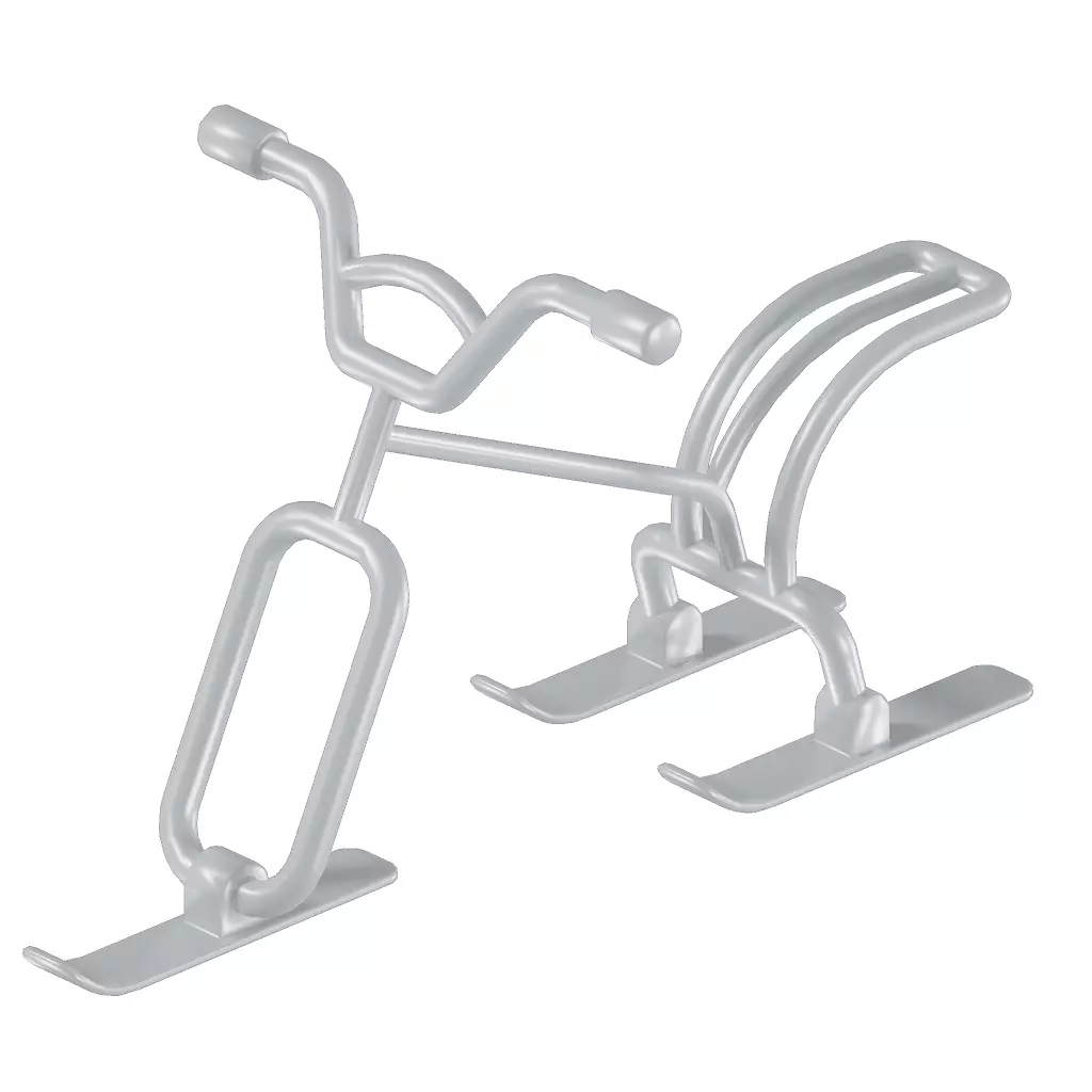 Games Kids Skating Bike Low-poly 3D model_0