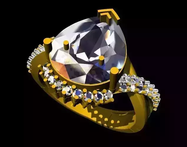 Cluster Ring 3dm file