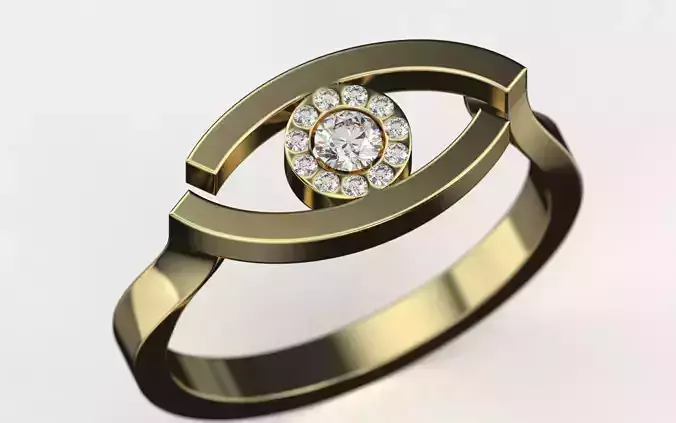 Messika ring - Lucky Eye