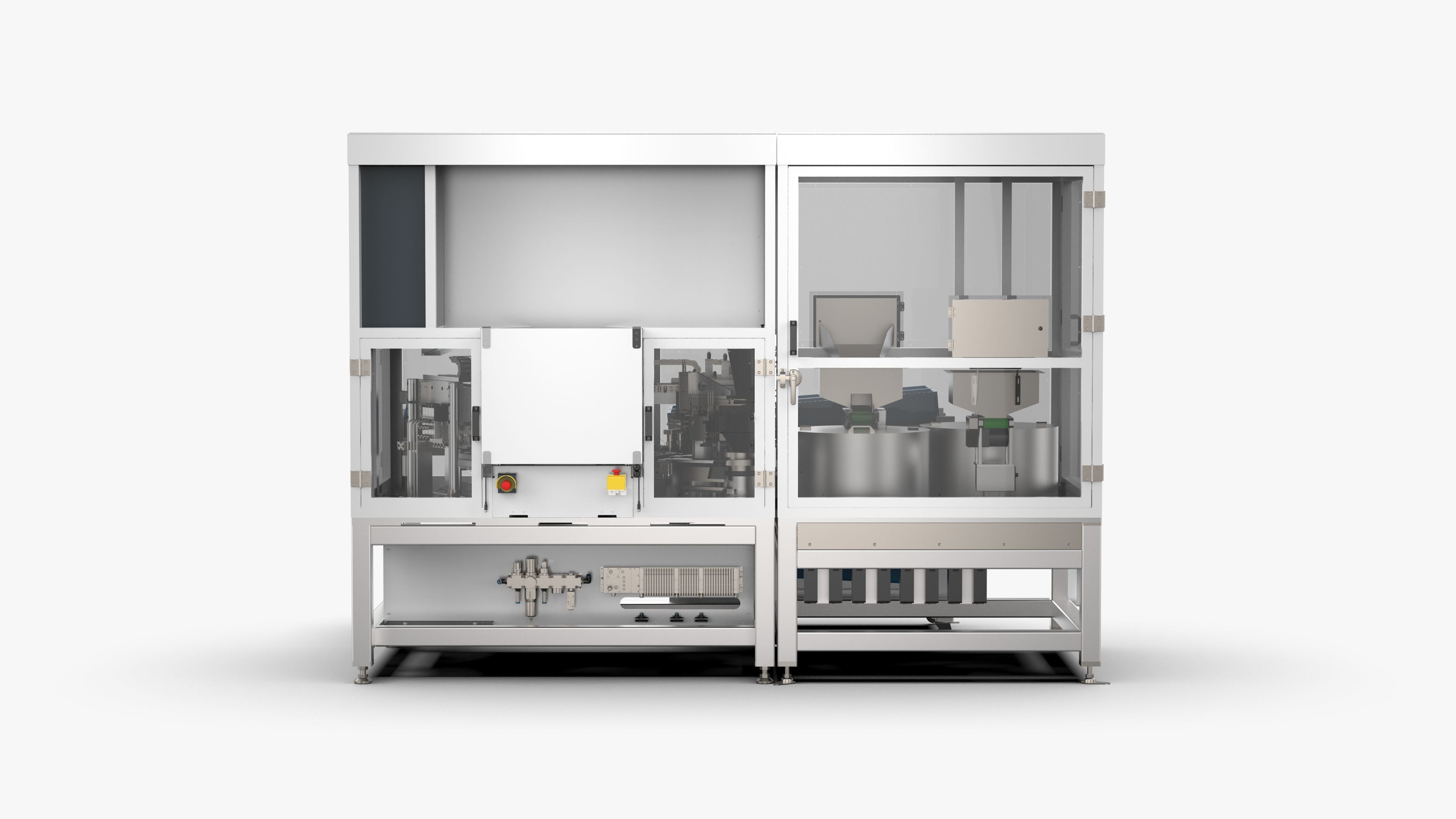 Automatic Small Motor Gearbox Assembly Machine 3D model_7