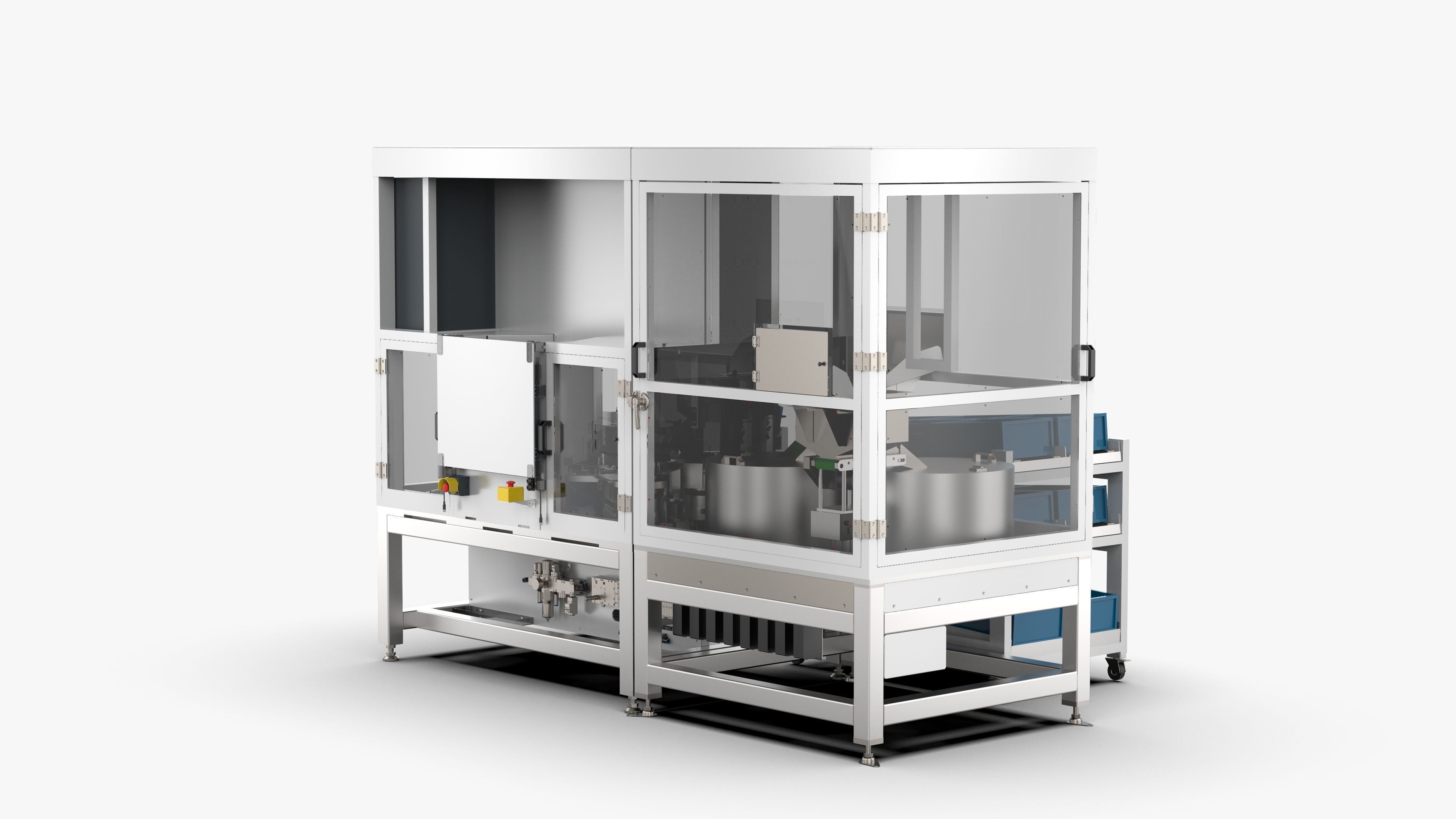 Automatic Small Motor Gearbox Assembly Machine 3D model_2