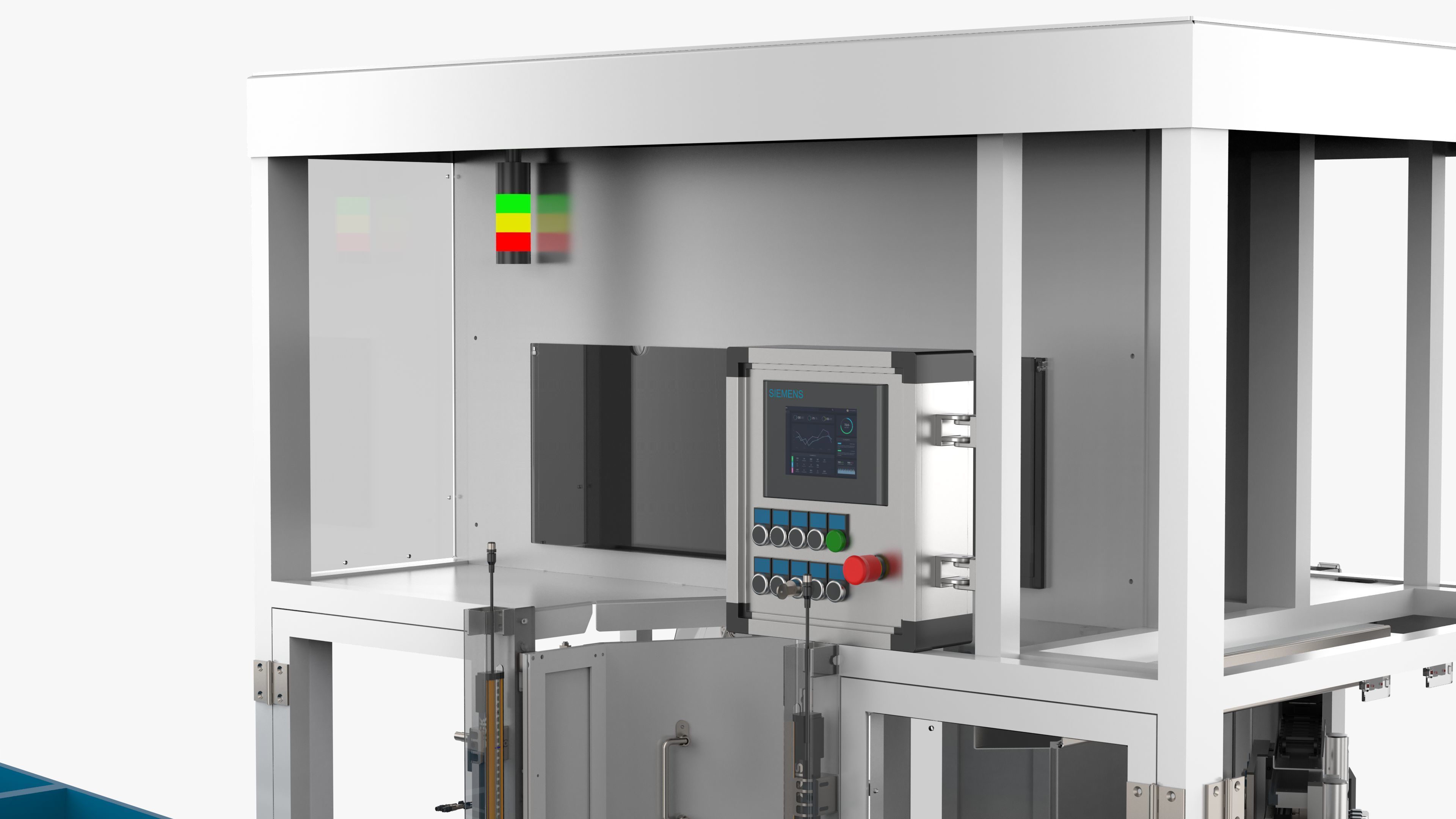 Automatic Small Motor Gearbox Assembly Machine 3D model_18
