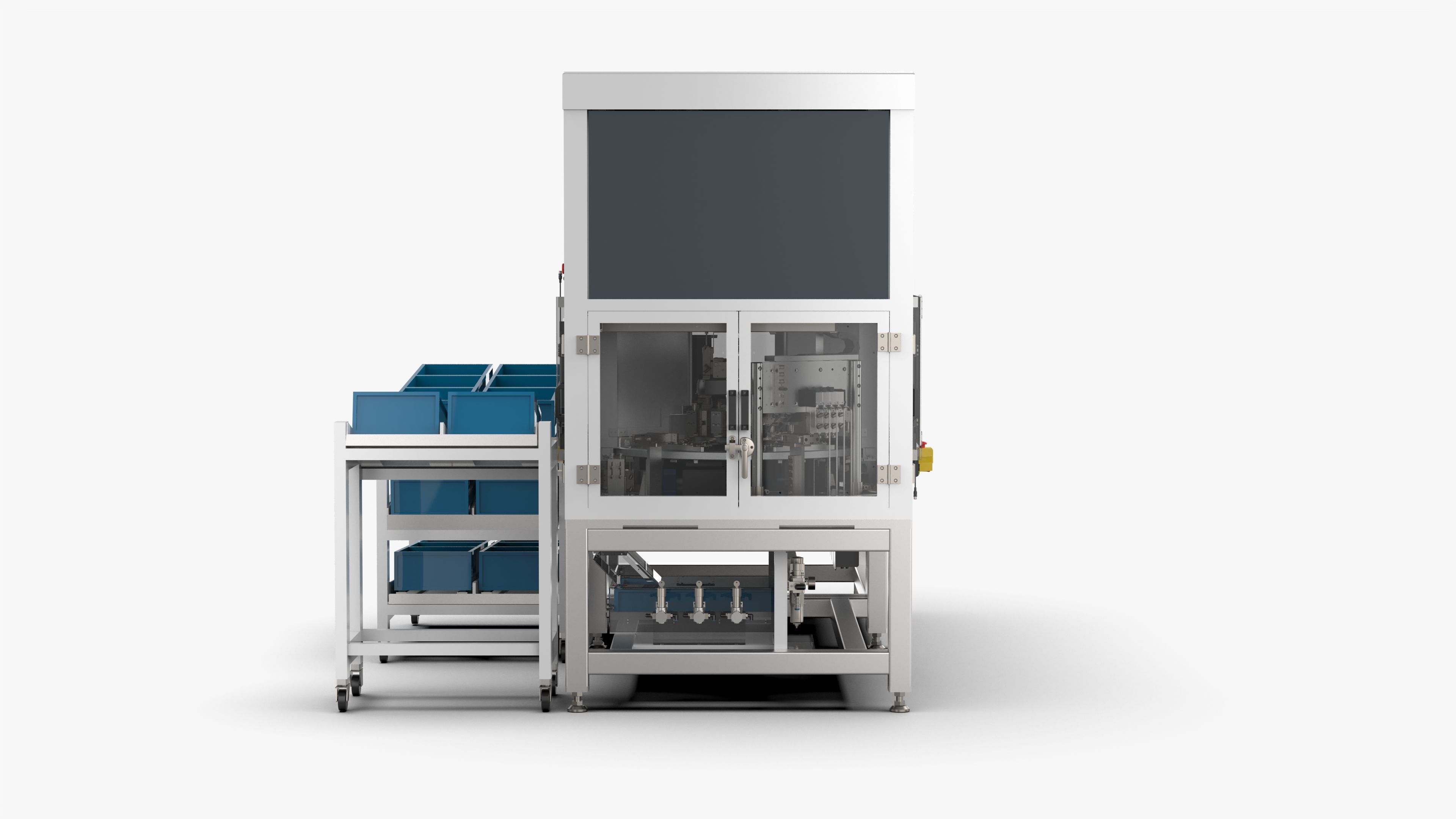 Automatic Small Motor Gearbox Assembly Machine 3D model_8